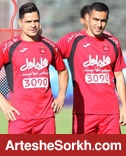 پرسپولیس با دو هافبک دفاعی مقابل گسترش فولاد پرسپولیس با دو هافبک دفاعی مقابل گسترش فولاد