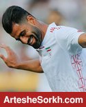 ستاره خط دفاع پرسپولیس رکورد ملی خود را افزایش داد ستاره خط دفاع پرسپولیس رکورد ملی خود را افزایش داد