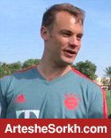 نویر در تمرین پرسپولیس حاضر شد+عکس نویر در تمرین پرسپولیس حاضر شد+عکس