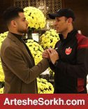 حضور پورعلی گنجی در اردوی امشب تیم حضور پورعلی گنجی در اردوی امشب تیم