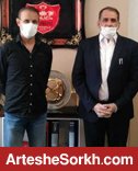 جلسه رسول پناه با گل محمدی و پیروانی برگزار شد جلسه رسول پناه با گل محمدی و پیروانی برگزار شد