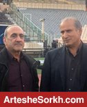 بازدید تاج و گرشاسبی از ورزشگاه آزادی بازدید تاج و گرشاسبی از ورزشگاه آزادی