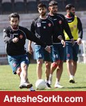 گزارش تمرین: سرخ پوشان بدنسازی کردند گزارش تمرین: سرخ پوشان بدنسازی کردند
