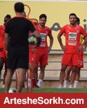 تمرینات پرسپولیس پشت درهای بسته برگزار می شود تمرینات پرسپولیس پشت درهای بسته برگزار می شود