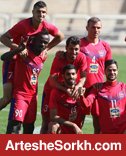 روحیه بالای پرسپولیسی ها قبل از بازی با تراکتورسازی+عکس روحیه بالای پرسپولیسی ها قبل از بازی با تراکتورسازی+عکس