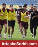 برگزاری آخرین تمرین پیش از بازی با ذوب آهن برگزاری آخرین تمرین پیش از بازی با ذوب آهن