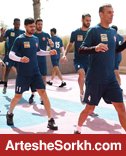 برگزاری تمرین پرسپولیس در محل جدید برگزاری تمرین پرسپولیس در محل جدید