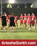 تمرین آخر پرسپولیس در دبی برگزار شد تمرین آخر پرسپولیس در دبی برگزار شد