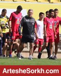 برنامه اختصاصی چهار پرسپولیسی در تمرین صبح برنامه اختصاصی چهار پرسپولیسی در تمرین صبح