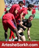 فشار تمرینات پرسپولیس بیشتر شد فشار تمرینات پرسپولیس بیشتر شد