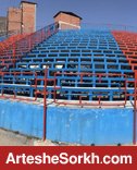 جایگاه پرسپولیسی ها در وطنی قائمشهر + عکس جایگاه پرسپولیسی ها در وطنی قائمشهر + عکس